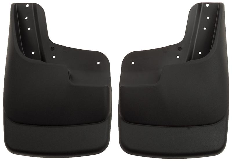 Ford F-250 Super Duty Mud Guards - Front - Husky Liners - Custom-Molded, FormFit (w/ Fender Flares) - `99-`09